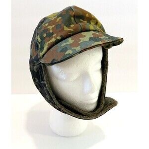 Albert Kempf Camo Army Green Cotton Wool German Military Patrol S 57 US 6.5